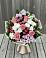 Букет цветов из: Альстромерии, Гвоздики, Розы и Хризантемы в Рождественской Ставропольский край