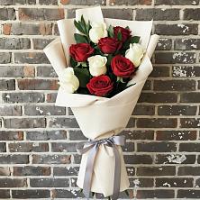 Букет цветов из:  Розы в Рождественской Ставропольский край