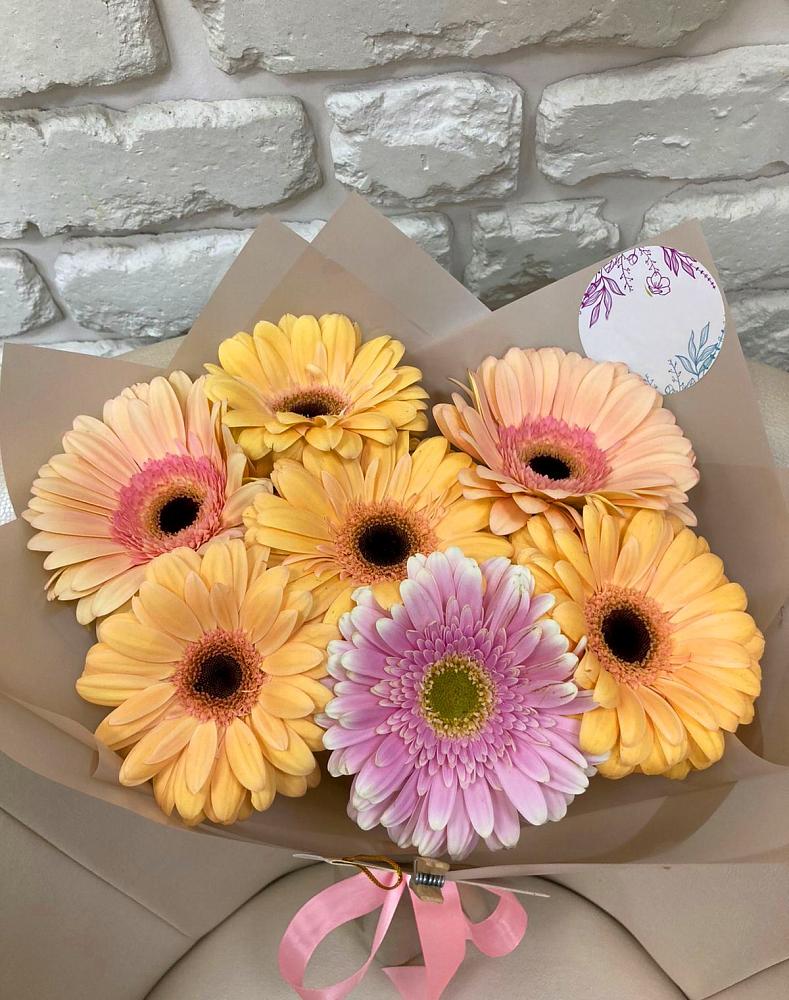 Букет цветов из: Герберы в Рождественской Ставропольский край