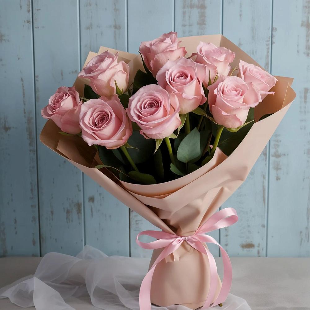 Букет цветов из: Розы в Рождественской Ставропольский край