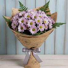 Букет цветов из:  Хризантемы в Рождественской Ставропольский край