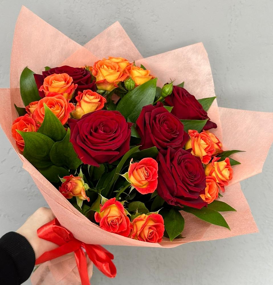 Букет Любовь и восторг в Рождественской Ставропольский край