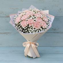 Букет цветов из:  Гвоздики в Рождественской Ставропольский край