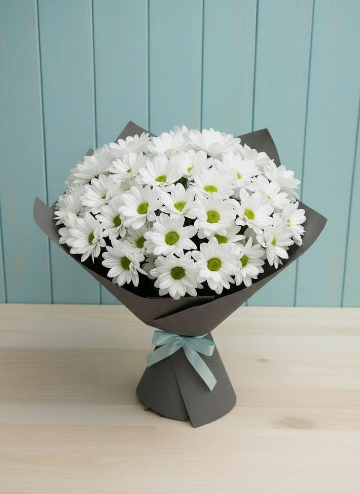 Букет цветов из: Хризантемы в Рождественской Ставропольский край