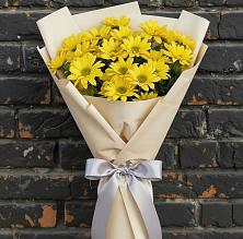 Букет цветов из:  Хризантемы в Рождественской Ставропольский край