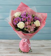 Букет цветов из:  Герберы в Рождественской Ставропольский край
