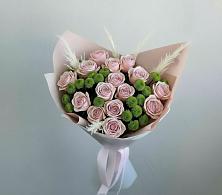 Букет цветов из:  Розы и Хризантемы в Рождественской Ставропольский край