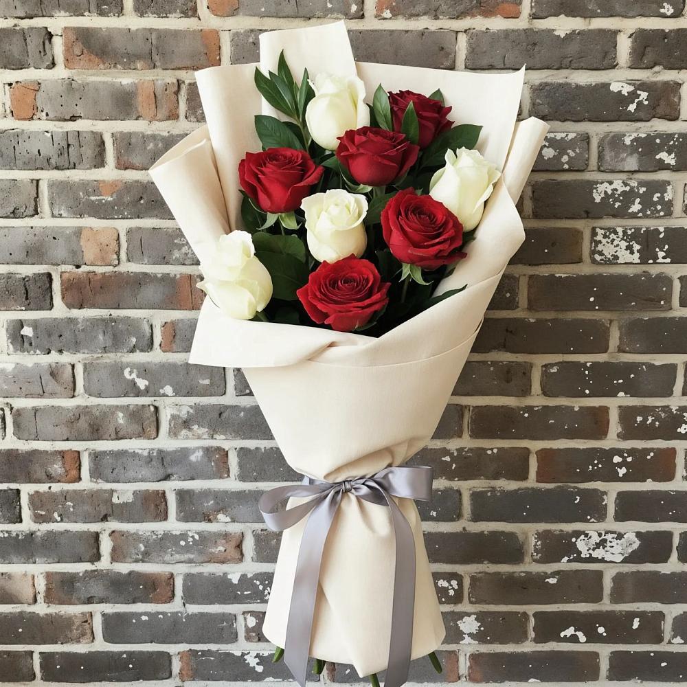 Букет цветов из: Розы в Рождественской Ставропольский край