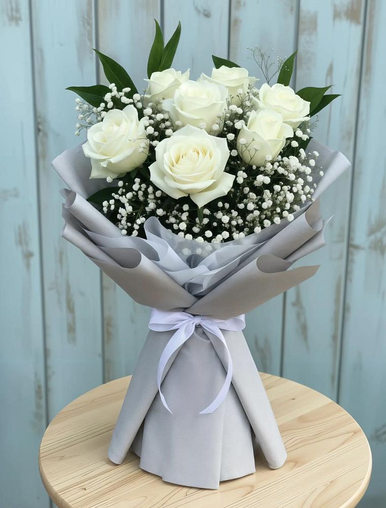 Букет цветов из: Розы в Рождественской Ставропольский край