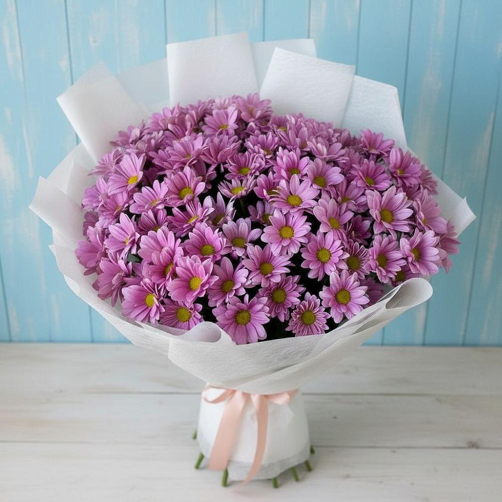 Букет цветов из: Хризантемы в Рождественской Ставропольский край