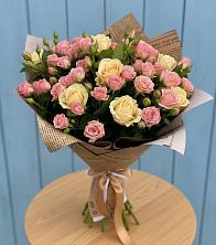 Букет цветов из:  Розы в Рождественской Ставропольский край