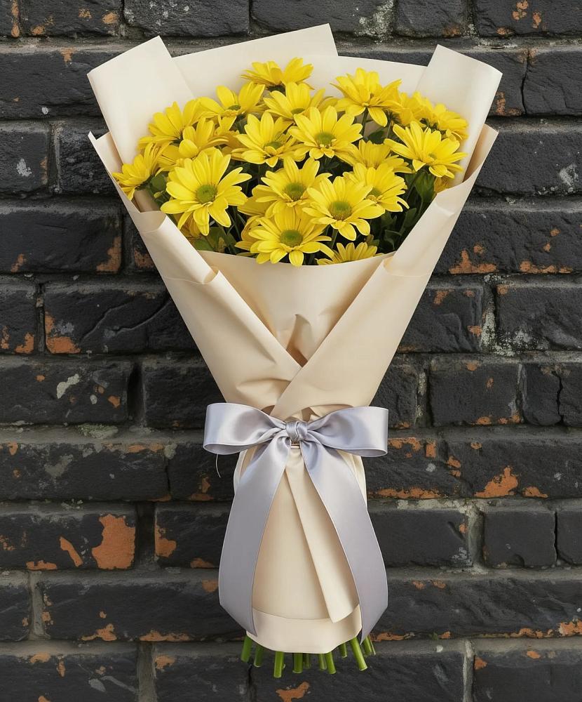 Букет цветов из: Хризантемы в Рождественской Ставропольский край