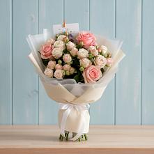 Букет цветов из:  Розы в Рождественской Ставропольский край