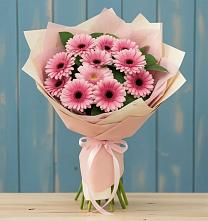 Букет цветов из:  Герберы в Рождественской Ставропольский край