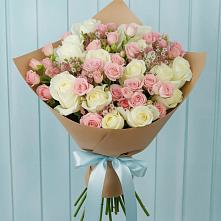 Букет цветов из:  Розы в Рождественской Ставропольский край