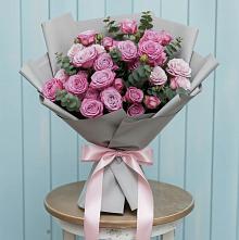 Букет цветов из:  Розы #REPLACE_PRED# Рождественской Ставропольский край